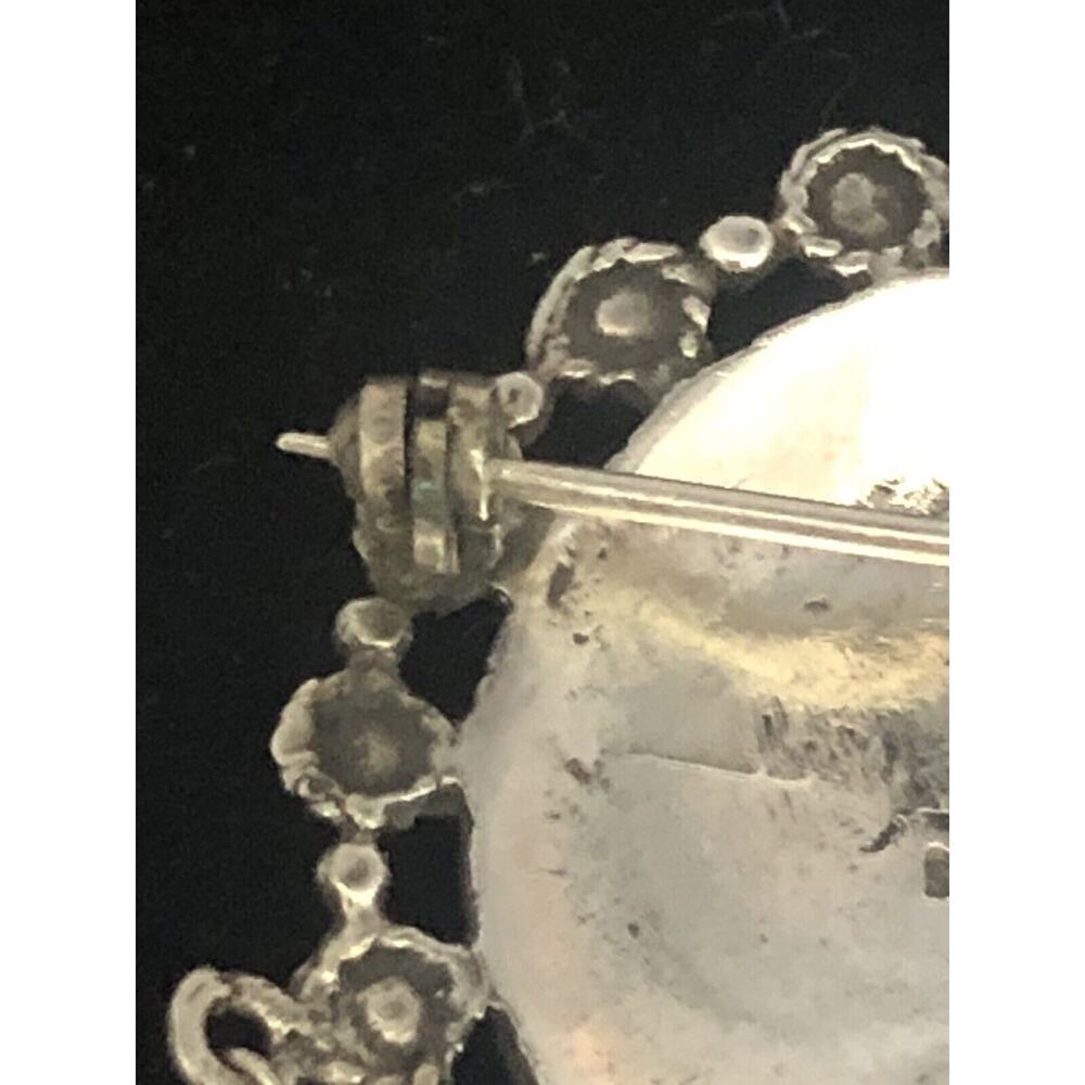 Sterling Silver Judith Jack
Marcasite Dangle Brooch Boho 925 Signed - Picture 4 of 7
